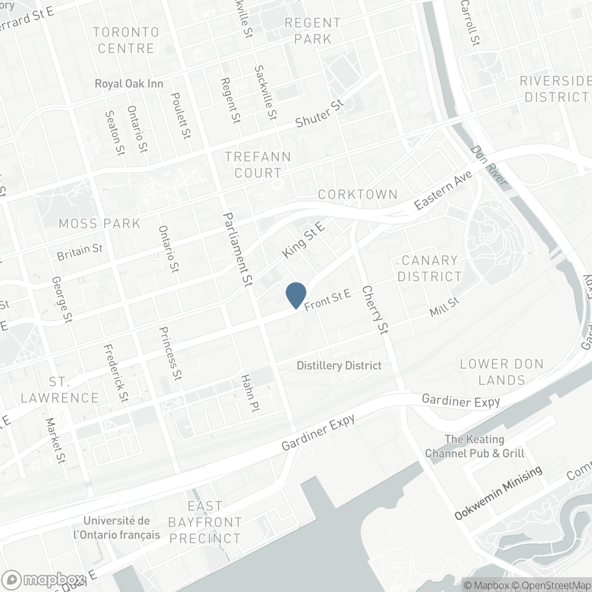 212 - 90 TRINITY STREET, Toronto, Ontario M5A 0E4